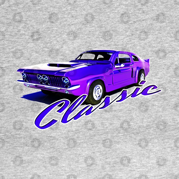 Purple Classic Car by TheBlueNinja